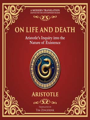 cover image of On Life and Death